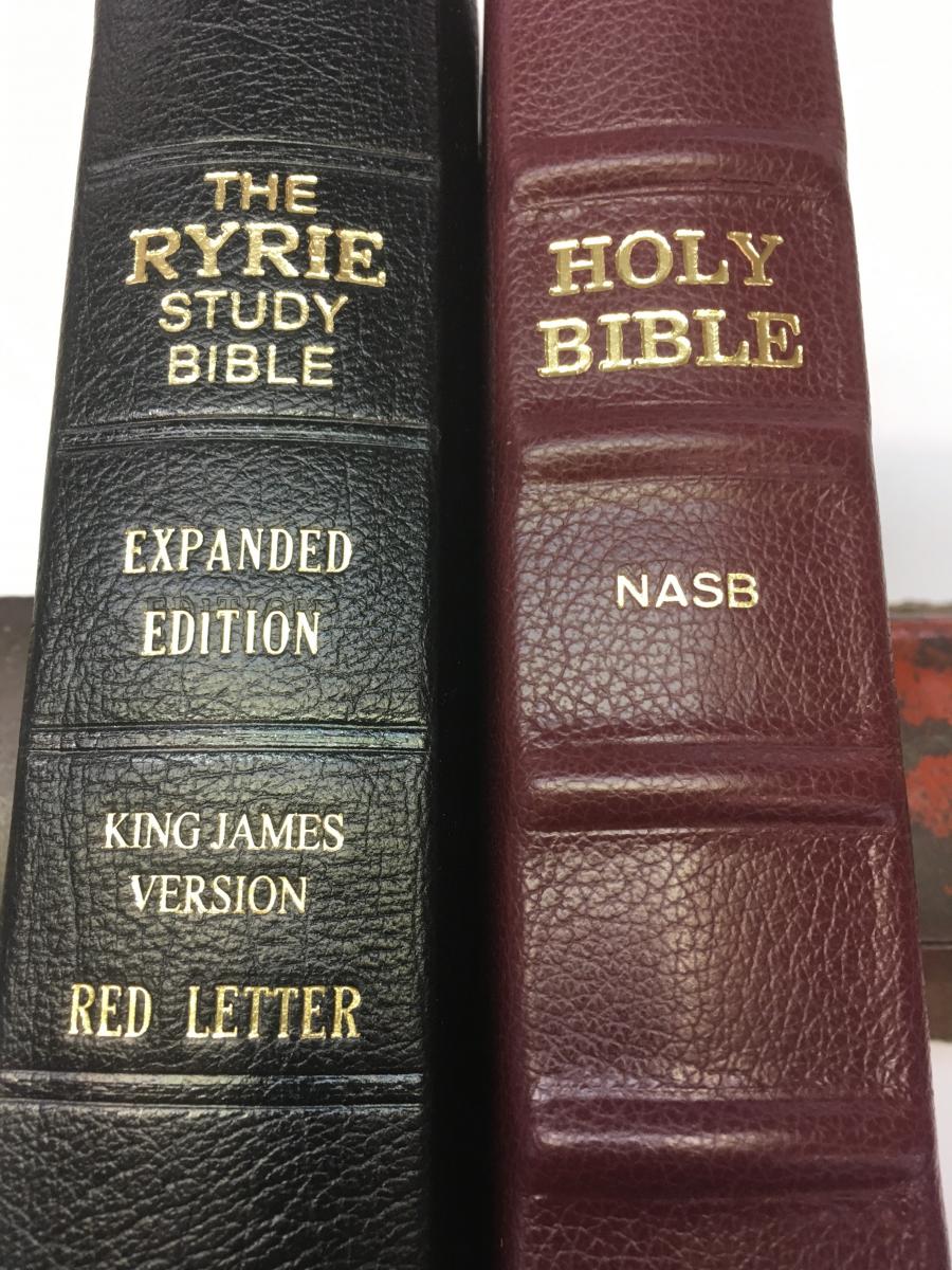 Bible Repair Norris Bookbinding Co.